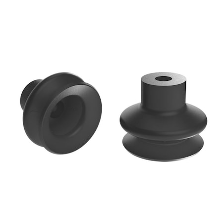 Fipa Bellows vacuum cup diam. 19 mm, NBR black 23.020.238.1